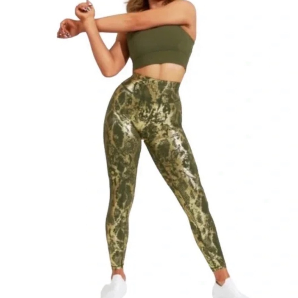 Buffbunny Collection Snakeskin Leggings